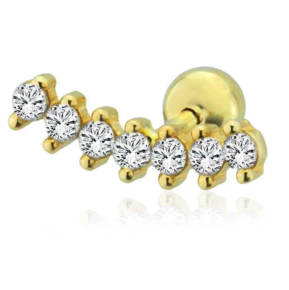 Pırlanta Tragus 0.09 Karat