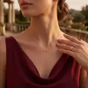 Sonsuzluk Altın Kolye 2