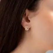 Altın Baget Küpe 2
