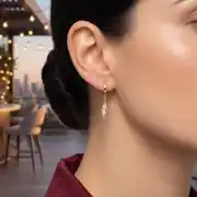 Yıldırım Charmlı Altın Küpe 2