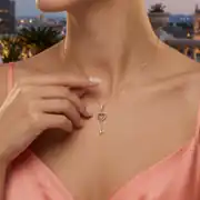 Mineli Anahtar Kolye ucu 3