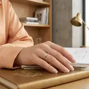 Taş Detaylı Altın Yüzük 3