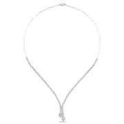 Beyaz Altın Oval Düğün Set 3