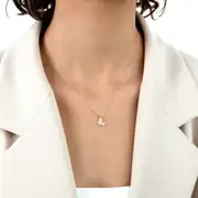 Altın Kelebek Kolye 3