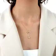 Taşlı Anahtar Kolye 3