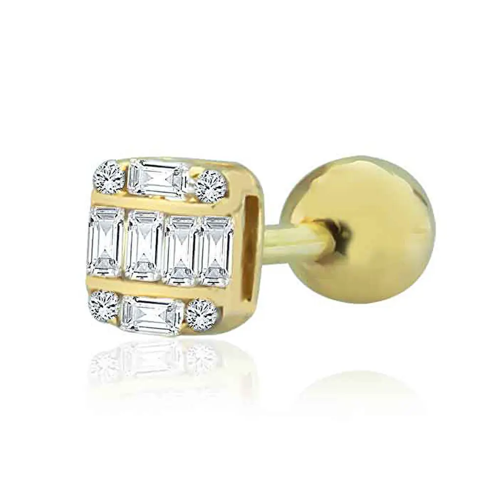 Pırlanta Baget Tragus 0.10 Karat