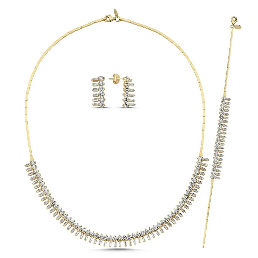 Altın Bagetli Set