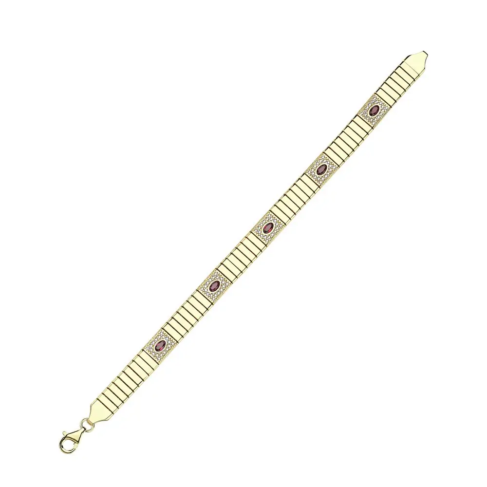 Altın Renkli Taşlı Set 4