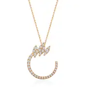 Pırlanta Rose Kolye 0.50 Karat 1
