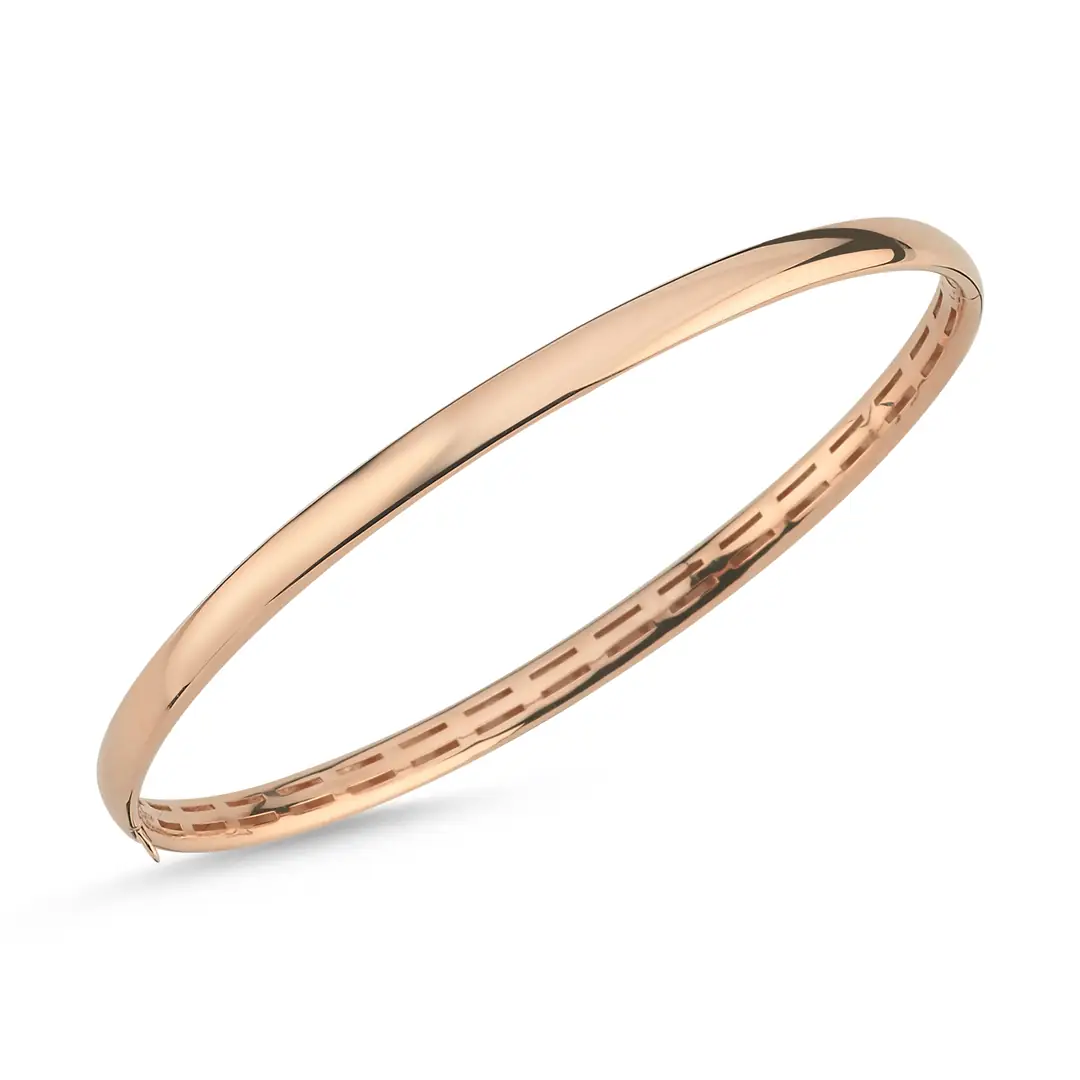 Rose Altın Oval Kelepçe 1