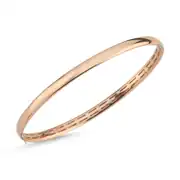 Rose Altın Oval Kelepçe 1