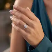 Pırlanta Oval Tektaş Yüzük 0.48 Karat 3