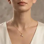 Altın Deniz Yıldızı Kolye 2