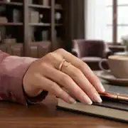 Yıldız Detaylı Altın Yüzük 3