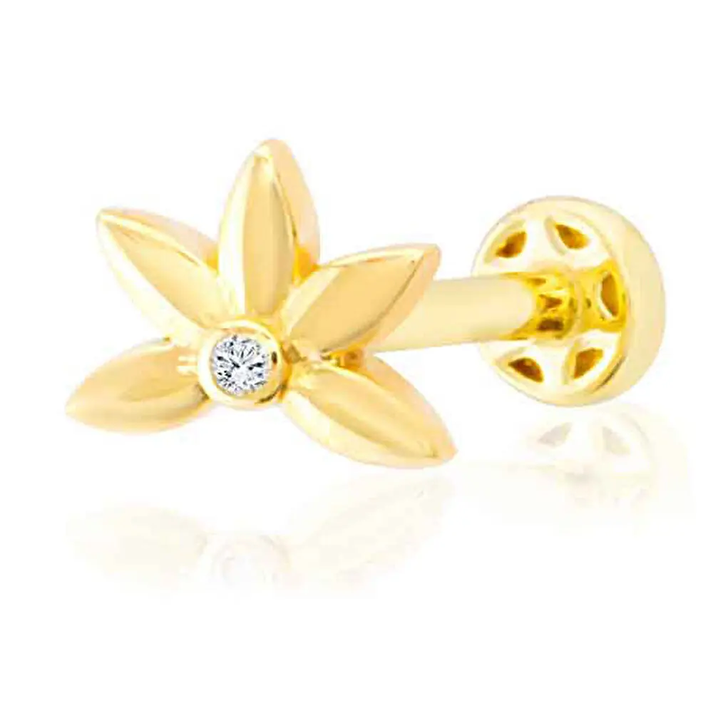 Altın Tragus Küpe