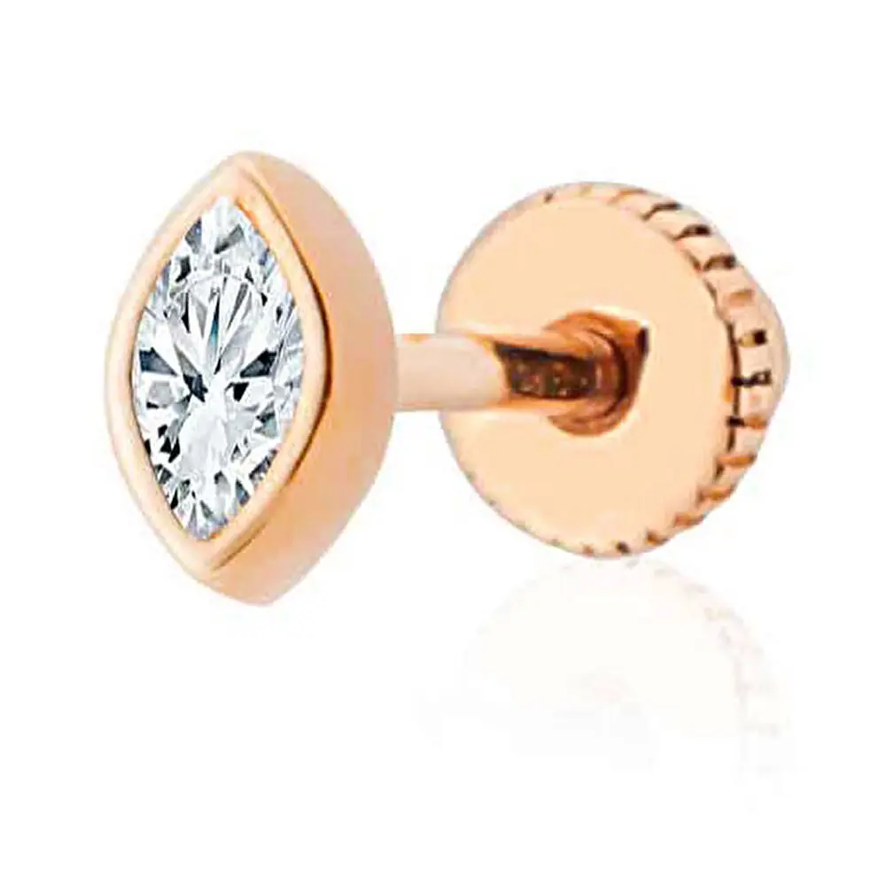 Pırlanta Göz Tragus 0.05 Karat