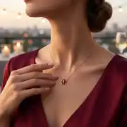 Mineli Uğur Böceği Kolye 2