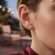 Pırlanta Tektaş Küpe 0.30 Karat 2