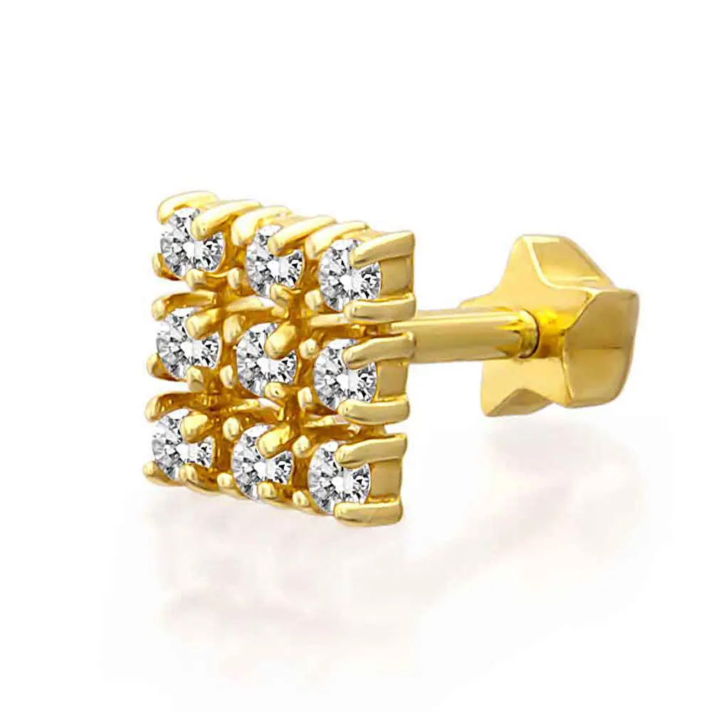 Altın Tragus Küpe