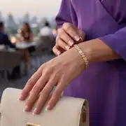 Işıltılı Altın Bileklik 2