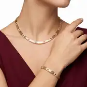 Altın Renkli Taşlı Set 2