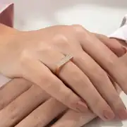 Altın Taş Detay Yüzük 3