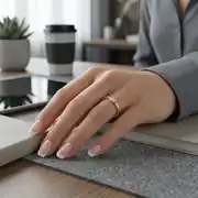Taş Detaylı Altın Yüzük 3