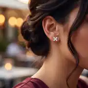 Pırlanta Tektaş Küpe 0.15 Karat 2