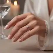 Pırlanta Violet Tektaş Yüzük 0.50 Karat 3