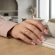 Kalp Altın Yüzük 3