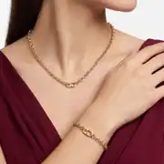 Altın Renkli Taşlı Set 2