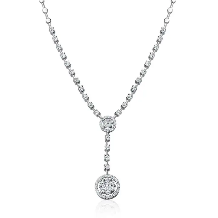 Pırlanta Kolye Bileklik Set 2.18 Karat