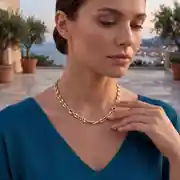 Taşlı Altın Kolye 2