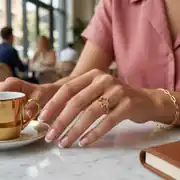 Taş Detaylı Altın Yüzük 3