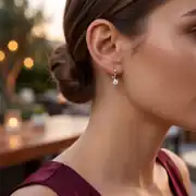 Pırlanta Tektaş Küpe 0.14 Karat 2