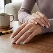 Taş Detaylı Altın Yüzük 3