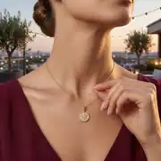 Kartanesi Altın Kolye Ucu 2