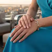 Taş Detaylı Altın Bileklik 2