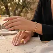 Kırmızı Taşlı Altın Set 6