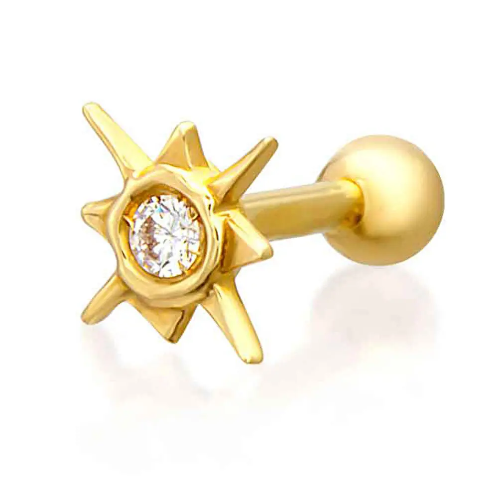 Altın Tragus Küpe