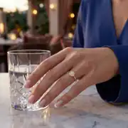 Taşlı Yuvarak Altın Yüzük 3