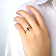 Renkli Taşlı Yüzük 3